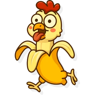 Zmatené kuře – Chicken Banana