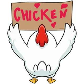 Fanoušek s cedulí – Chicken Road Race