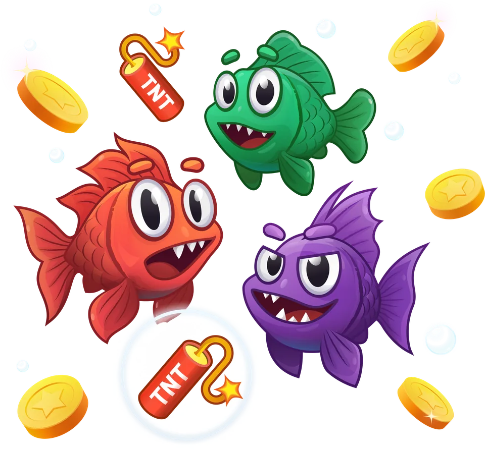 Big Win – úroveň výhry – Fish Boom