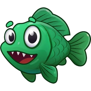 Zelená ryba – Fish Boom