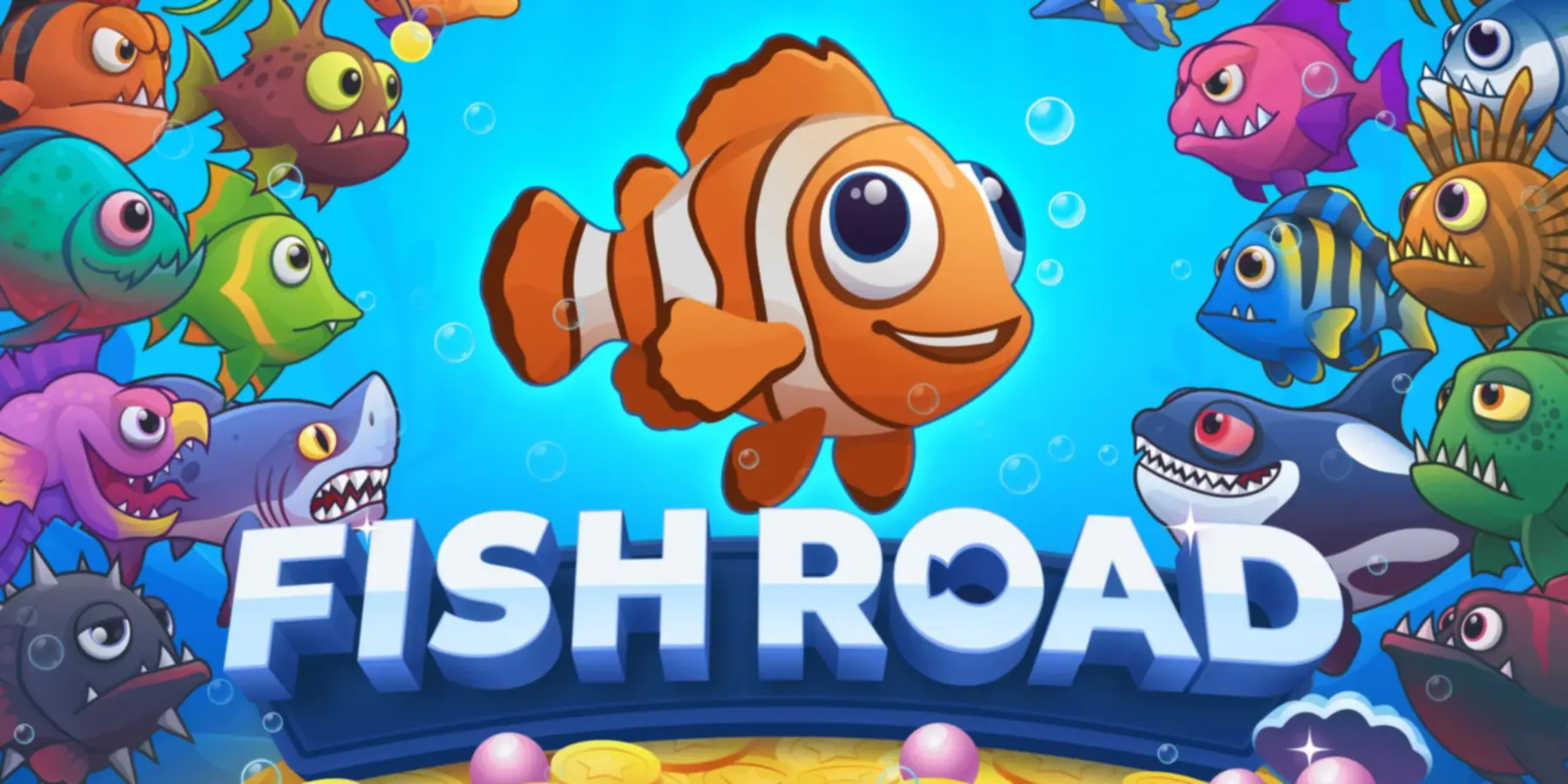 Fish Road – oficiální grafika InOut Games