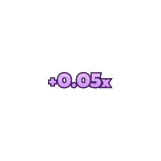 Násobitel (+0,05x) – Frog Jump