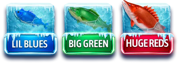 Ovládací tlačítka – Ice Fish
