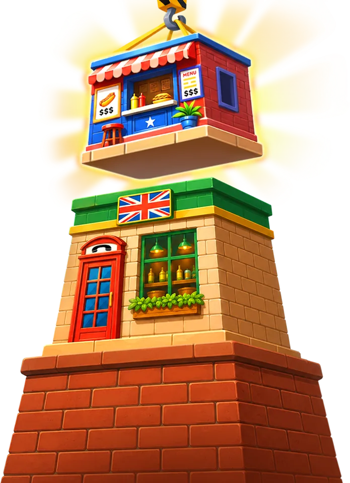 Dokončená věž – MegaBlock Empire