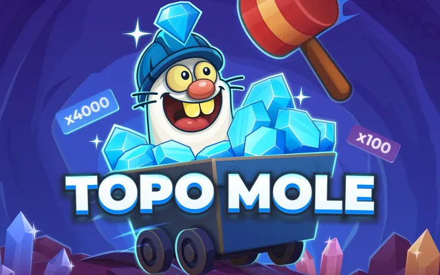 Topo Mole – Instantní hra od InOut Games
