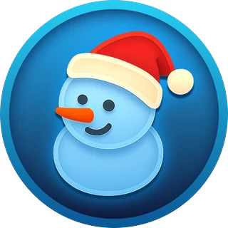 Sněhulák (modrý prstenec) – Twist X-mas